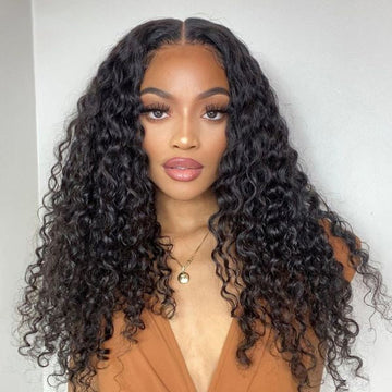 Wet And Wavy | Glueless 13x4 Frontal HD Lace Side Part Long Wig | Large & Small Cap Size - US Only