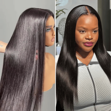 PreMax Wigs | 180% Density Bone Straight Glueless 5x5 Closure HD Lace Lace Wig Pre-cut & Plucked & Bleached
