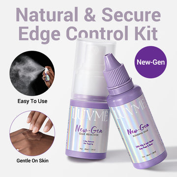 US Only | LUVME Upgraded 2.0 Lace Wig Glue & Remover Kit, Secure Hold & Easy Removal | Add-on Item