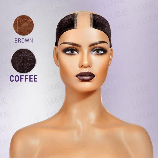1pc Adjustable Velcro Lace Wig Grip Band, Velvet Comfort Headband