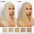 Limited Design | Blonde 613 Layered Cut Glueless 5x5 Closure HD Lace Wig 100% Virgin Human Hair - US Only