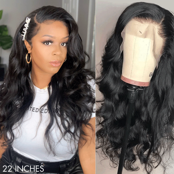 Exclusive Sale | PreMax Wigs - Luvme Hair Body Wave / Straight Glueless 13x4 Frontal Lace Long Wig Pre-Cut Lace