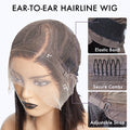 Exclusive Deal | Super Natural C Part Natural Black / Blonde Highlight Glueless Lace Bob Wig 100% Human Hair | Fits All Face Shapes