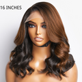 LIMITED STOCK | Luvme Hair 180% Density | Trendy Brown With Black Peekaboo Loose Wave Glueless 5x5 Closure Lace Wig
