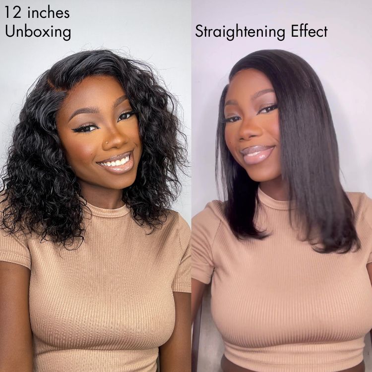 Weekly Special | Wet and Wavy 5x5 Closure Pre-Cut Lace Water Wave Wig Glueless Side Part Human Hair Wig Breathable Cap
