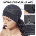 Exclusive Sale | Luvme Hair Throw On & Go Deep Wave No Lace Glueless Long Headband Wig 100% Human Hair (Get Free Trendy Headbands)
