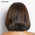 Exclusive Sale | Limited Design | Blonde Highlights Glueless 5x5 Closure HD Lace Stacked Bob Wig | Large & Small Cap Size