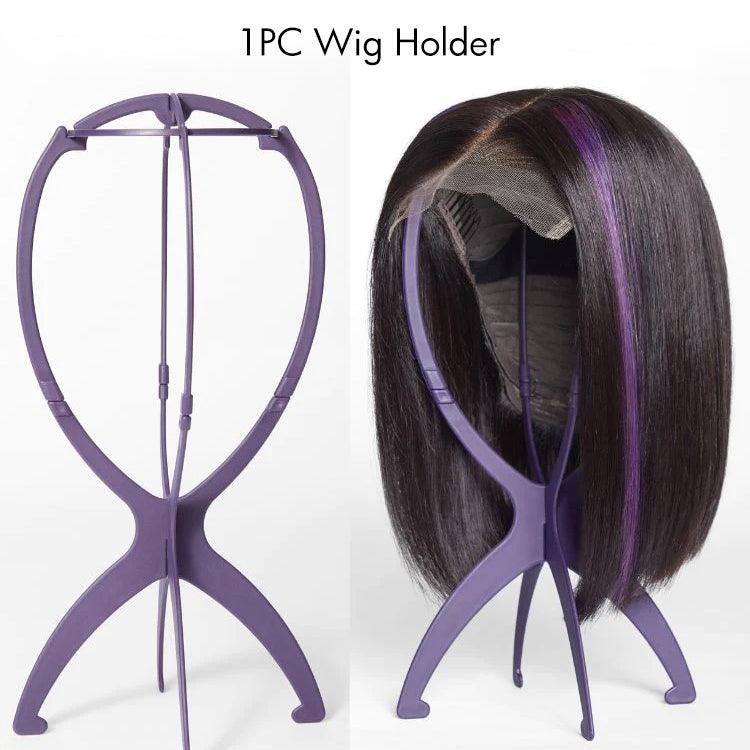Exclusive Sale | Layered Cut Yaki Straight Left C Part Glueless Minimalist HD Lace Bob Wig Ready to Go