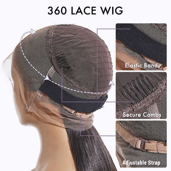 Special Deal | Water Wave 360 Lace Long Wig 100% Human Hair Pre-bleached & Pre-plucked - US Only
