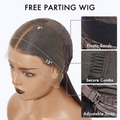 Glueless 13x4 Frontal Lace Ear to Ear Silky Straight C Part Bob Wig Pre-bleached - US Only