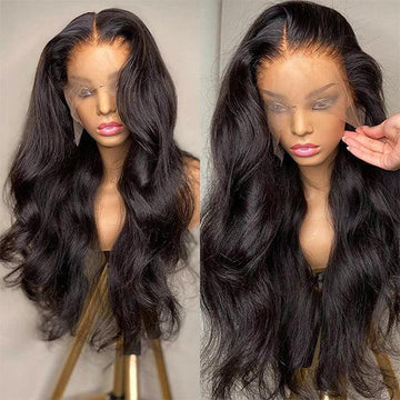 Luvme Hair 180% Density | Body Wave 13x4 Frontal HD Lace Glueless Long Wig - US ONLY
