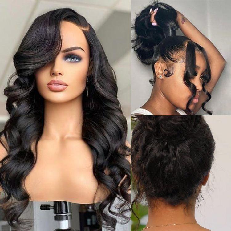 Luvme Hair 180% Density | 360 Lace Pre-Plucked Long Wig (Body Wave / Straight / Water Wave) - US Only