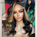 Copper Highlights Loose Body Wave Glueless 5x5 Closure Lace Wig Face-Framing - US Only