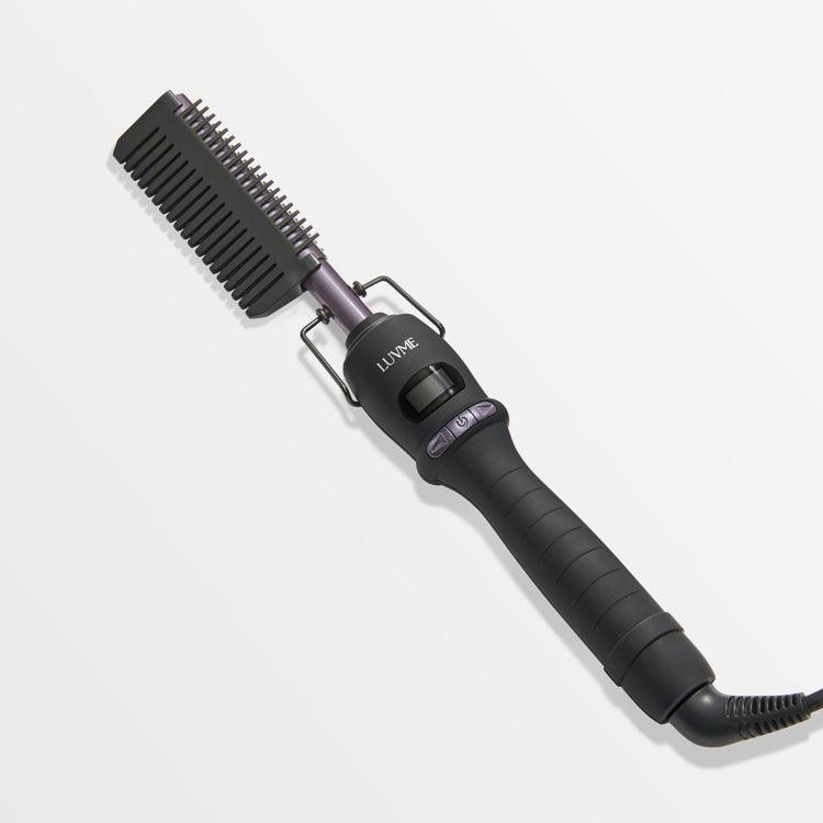 Electric Straightening Hot Comb with US Plug, 30s Fast Heating & Adjustable Temp | Add-on Item