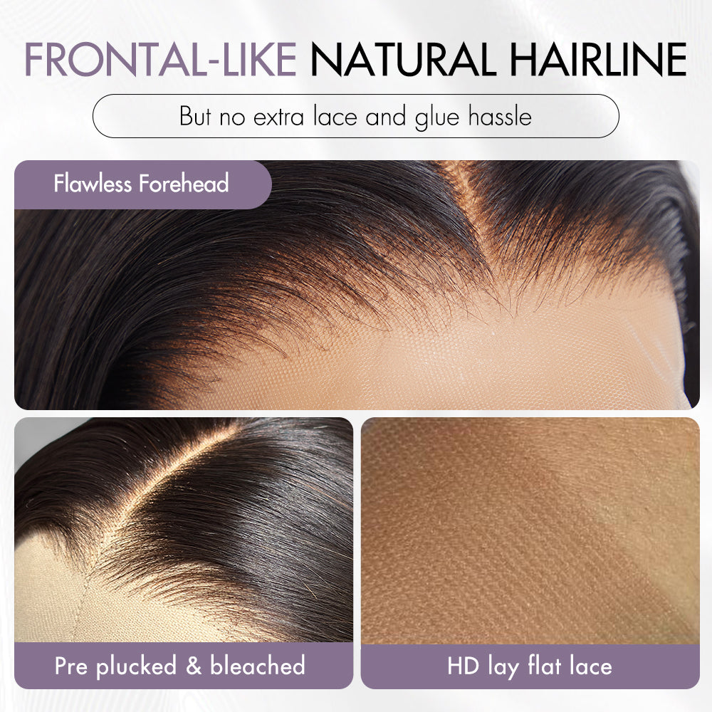 Special Deal | Luvme Hair PartingMax Glueless Wig Silky Blunt Bob Cut 7x6 Closure HD Lace Wig Breathable Cap