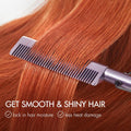 Electric Straightening Hot Comb with US Plug, 30s Fast Heating & Adjustable Temp | Add-on Item