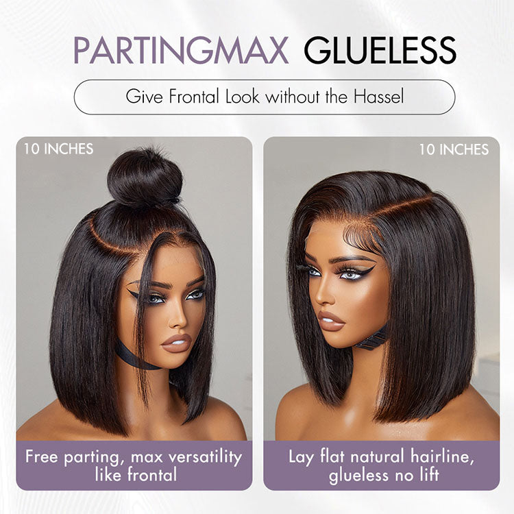 Special Deal | Luvme Hair PartingMax Glueless Wig Silky Blunt Bob Cut 7x6 Closure HD Lace Wig Breathable Cap