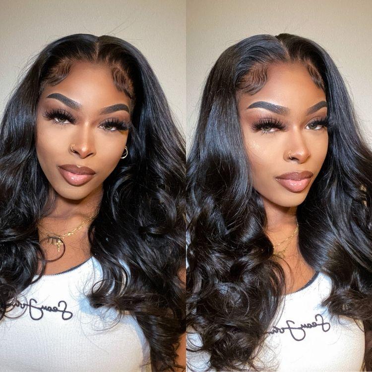PreMax Wigs - 180% Density Super Natural Hairline Loose Body Wave Glueless 5x5 Closure HD Lace Wig Pre-Cut Lace | Large & Small Cap Size