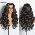 PreMax Wigs - 180% Density Super Natural Hairline Loose Body Wave Glueless 5x5 Closure HD Lace Wig Pre-Cut Lace | Large & Small Cap Size
