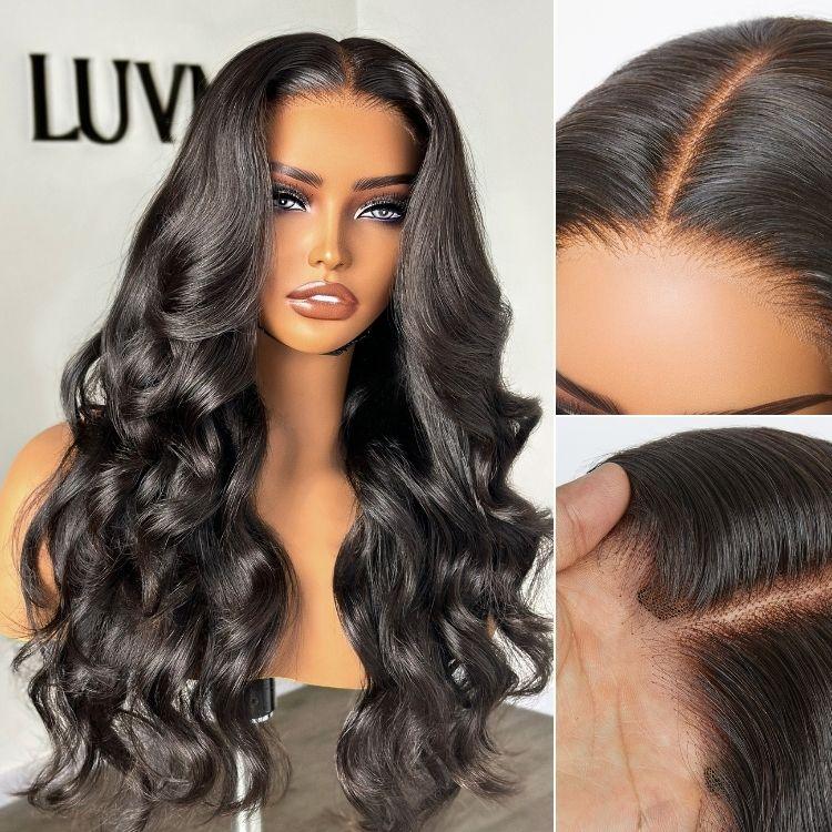 PreMax Wigs - 180% Density Super Natural Hairline Loose Body Wave Glueless 5x5 Closure HD Lace Wig Pre-Cut Lace | Large & Small Cap Size