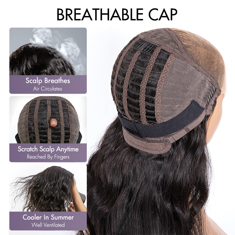 Exclusive Sale | Go Natural Ease | Soft Kinky Curly Glueless 5x5 Closure HD Lace Wig Ready to Go