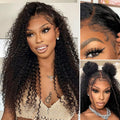 Exclusive Sale | PreMax 2.0 Wigs | Nature Max Deep Wave Ear-to-ear Glueless 13x6 Frontal HD Lace Long Curly Wig