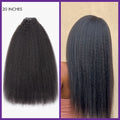 2 Packs Straight / Body Wave / Kinky Curly / Yaki Straight / Kinky Straight Clip in Hair Extensions with Free Gift