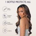 US Only | Heat Protectant Spray, Leave-in Conditioner, up to 450℉ Heat Protection, Color & Shine Seal