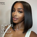 Special Deal | Luvme Hair PartingMax Glueless Wig Silky Blunt Bob Cut 7x6 Closure HD Lace Wig Breathable Cap