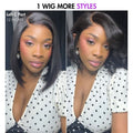Special Deal | Luvme Hair PartingMax Glueless Wig Silky Blunt Bob Cut 7x6 Closure HD Lace Wig Breathable Cap