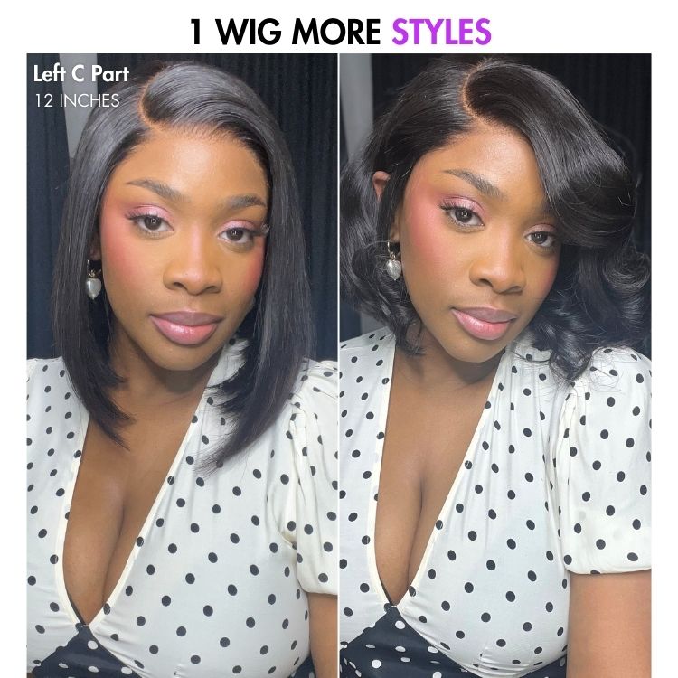 Special Deal | Luvme Hair PartingMax Glueless Wig Silky Blunt Bob Cut 7x6 Closure HD Lace Wig Breathable Cap