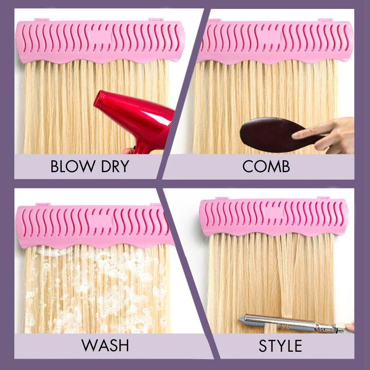 US Only | 1pc Hair Extension Holder, Storage for Clip-in, Tape-in, Bundles & Weft