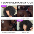 Special Deal | Ready to Go Bouncy Jerry Curl Glueless Minimalist Lace Wig with Bangs - US Only