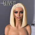 LUVME COLOR FREEDOM™ - Blonde 613 Silky Straight Glueless 5x5 Closure HD Lace Wig 100% Virgin Human Hair