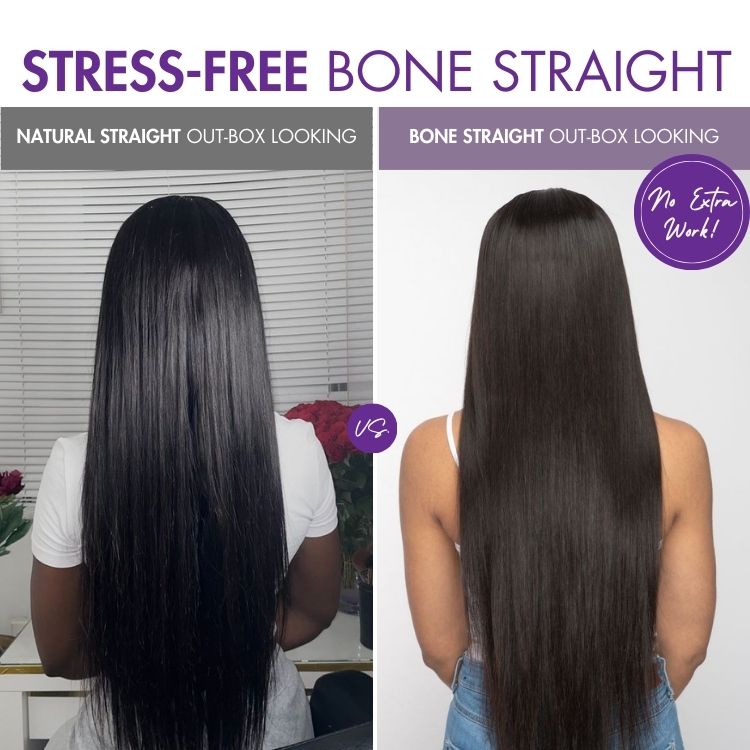 20 inches = $139.9 | PreMax Wigs | 180% Density Bone Straight  Glueless 5x5 Closure HD Lace Lace Wig