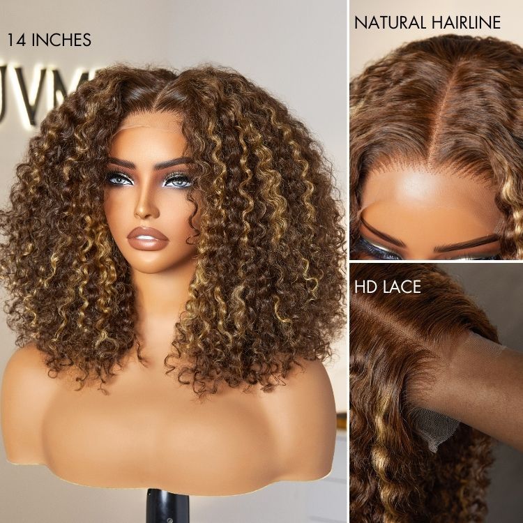 Crazy Wednesday | Go Natural Ease | Soft Kinky Curly Glueless 5x5 Closure HD Lace Wig Ready to Go