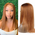Glueless HD Lace Blonde Highlight Silky Straight Minimalist Lace Wig 100% Human Hair - US Only