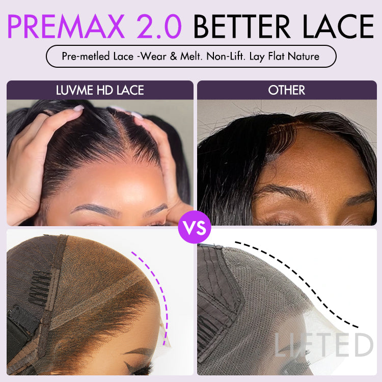Exclusive Sale | PreMax 2.0 Wigs | Nature Max Deep Wave Ear-to-ear Glueless 13x6 Frontal HD Lace Long Curly Wig