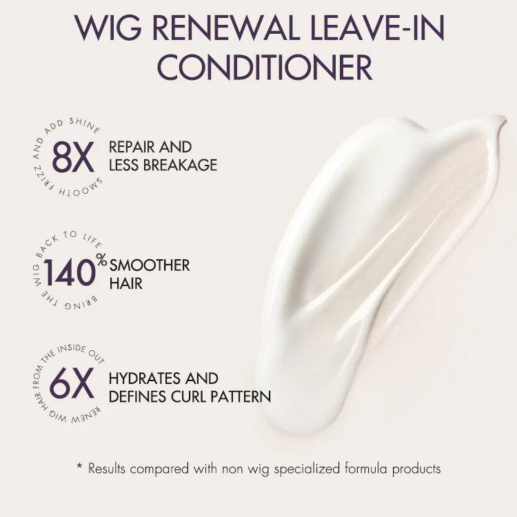 US Only | Wig Renewal™ Complete 6pcs Wig Care Set for Frizz-Free & Revitalized Hair, One Set Meets All Wig Care Demands