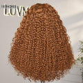Ginger Spice Water Wave Glueless 5x5 Closure Lace Curly Wig - US Only