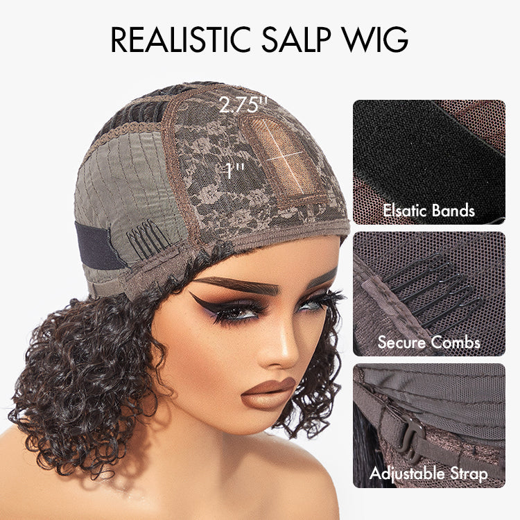 22 inches = $159.9 | Breathable Cap Yaki Straight Ultra Natural Minimalist Lace Long Wig with Bangs