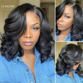 Exclusive Sale | PreMax Wigs - Luvme Hair Body Wave / Straight Glueless 13x4 Frontal Lace Long Wig Pre-Cut Lace