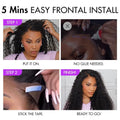 Exclusive Sale | PreMax 2.0 Wigs | Nature Max Deep Wave Ear-to-ear Glueless 13x6 Frontal HD Lace Long Curly Wig