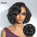 New Customers Only | 1 SEC INSTALL WIG | Mature Boss Brown Ombre Highlight / Natural Black / Salt and Pepper Loose Wave Glueless Minimalist HD Lace Wig
