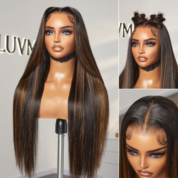 Special Offer | PreMax Wigs | Super Natural Hairline Silky Straight Glueless 13x4 Frontal Lace Wig Human Hair Pre-Cut Lace