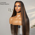 48H Delivery | PreMax Wigs | Super Natural Hairline Silky Straight Glueless 13x4 Frontal Lace Wig Human Hair Pre-Cut Lace -US ONLY