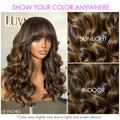 Weekly Special | True Scalp Blonde Highlight Loose Wave Glueless Minimalist Lace Wig with Bangs