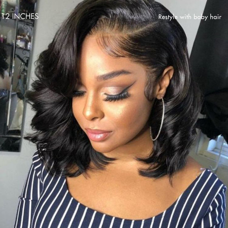 Crazy Wednesday | PreMax Wigs - Honey Blonde Highlight / Natural Black Bouncy Body Wave Glueless 13x4 Frontal Lace Human Hair Wig