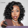Luvme Hair Mature Bouncy Curl Left C Part Glueless Minimalist HD Lace Wig Pre-Cut Lace