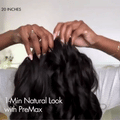 PreMax Wigs - 180% Density Super Natural Hairline Loose Body Wave Glueless 5x5 Closure HD Lace Wig Pre-Cut Lace | Large & Small Cap Size